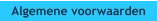 Algemene voorwaarden